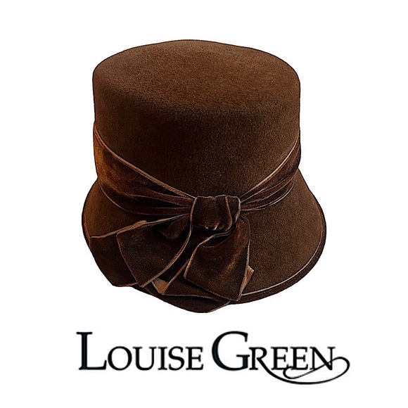 Louise Green Millinery Cloche Hat